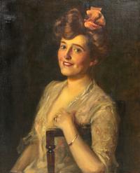 Portrait of Agnes Howe, née Paul, 1902