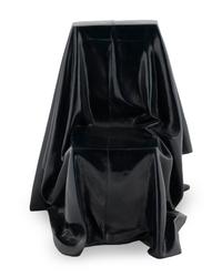 Draped Bronze Chair