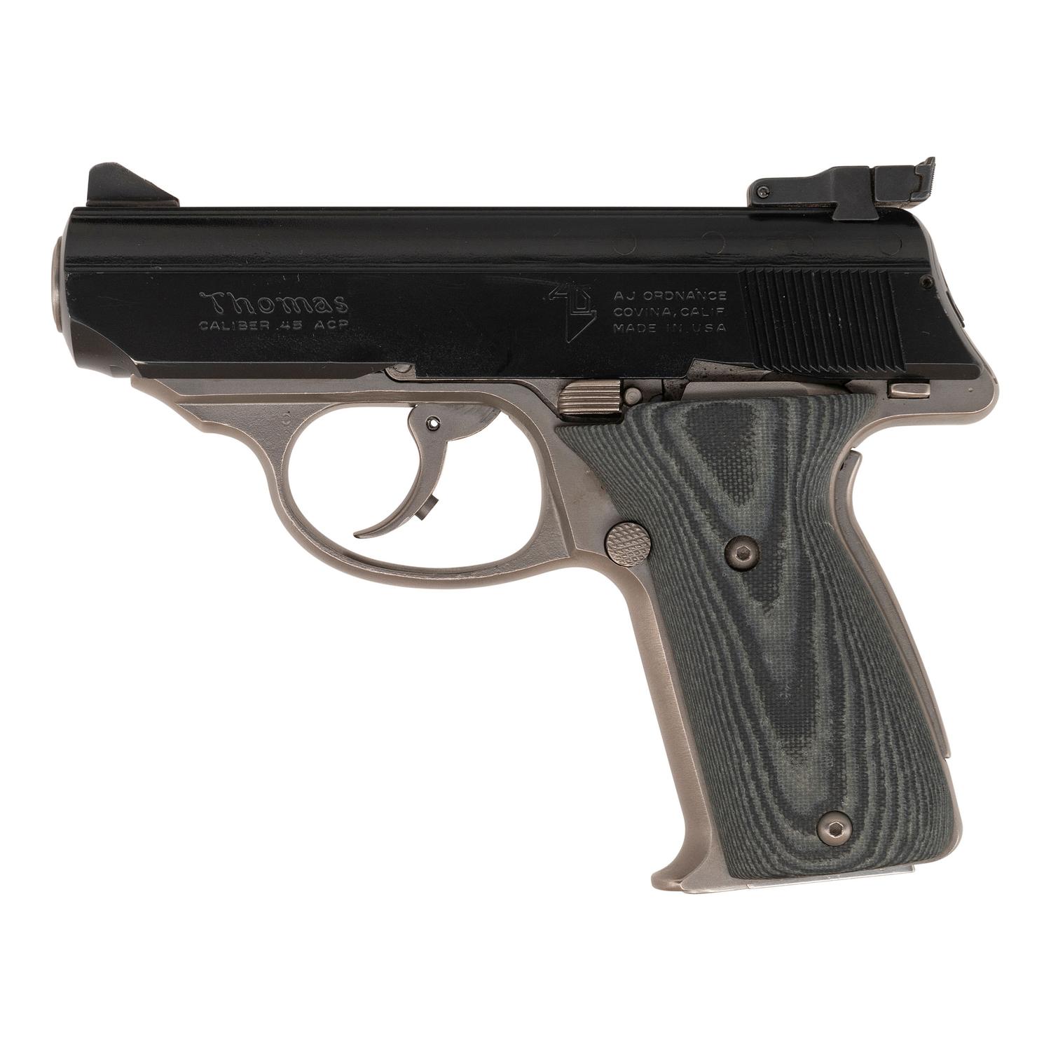 *Rare AJ Ordnance Thomas .45 Pistol