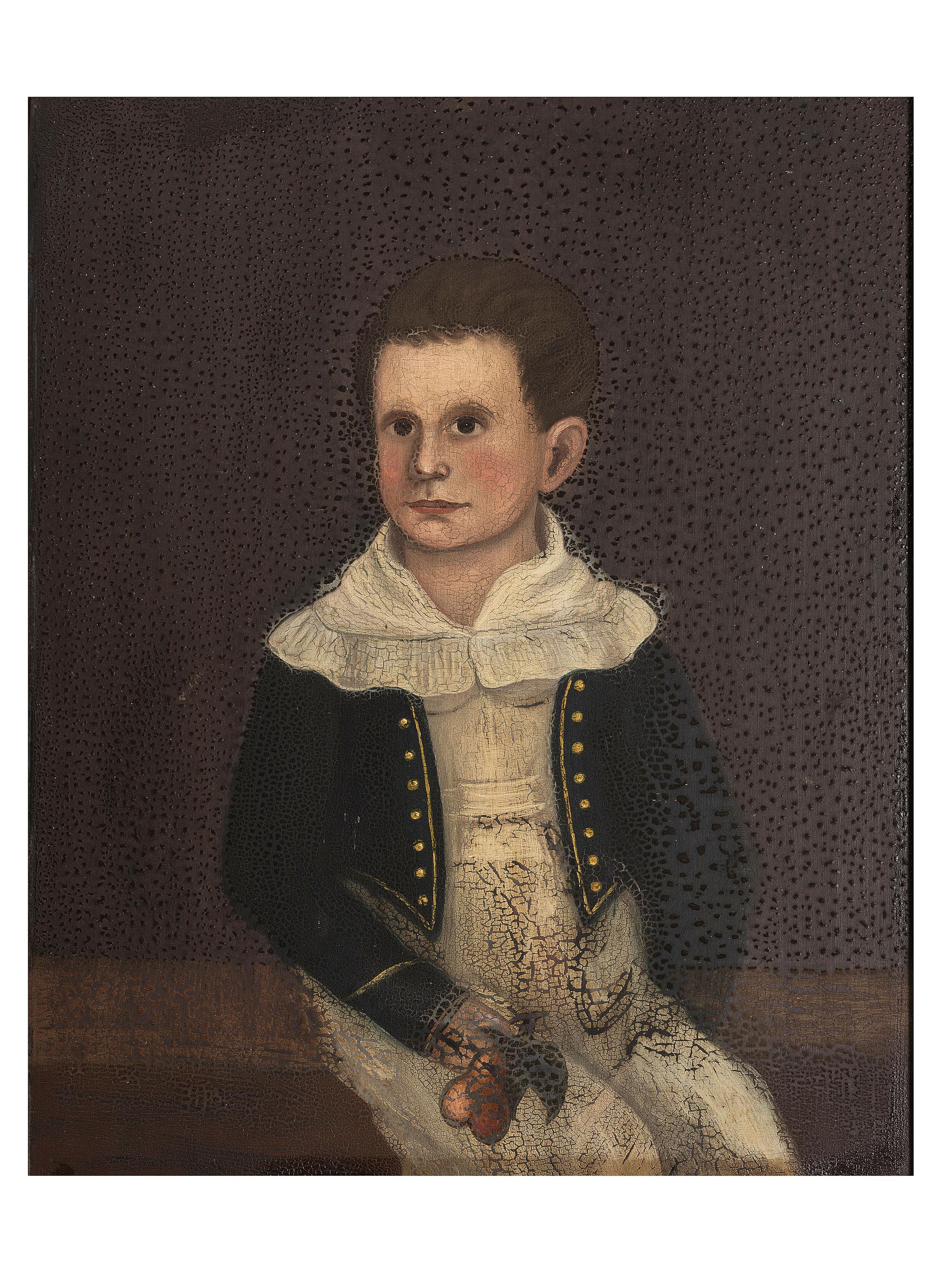 Attributed to Amanda Powers (American, active 19th Century)