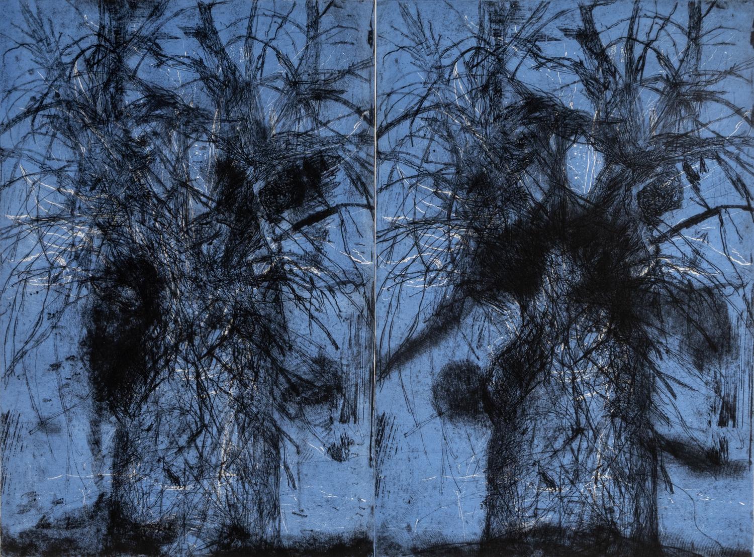 Blue (diptych), 1981