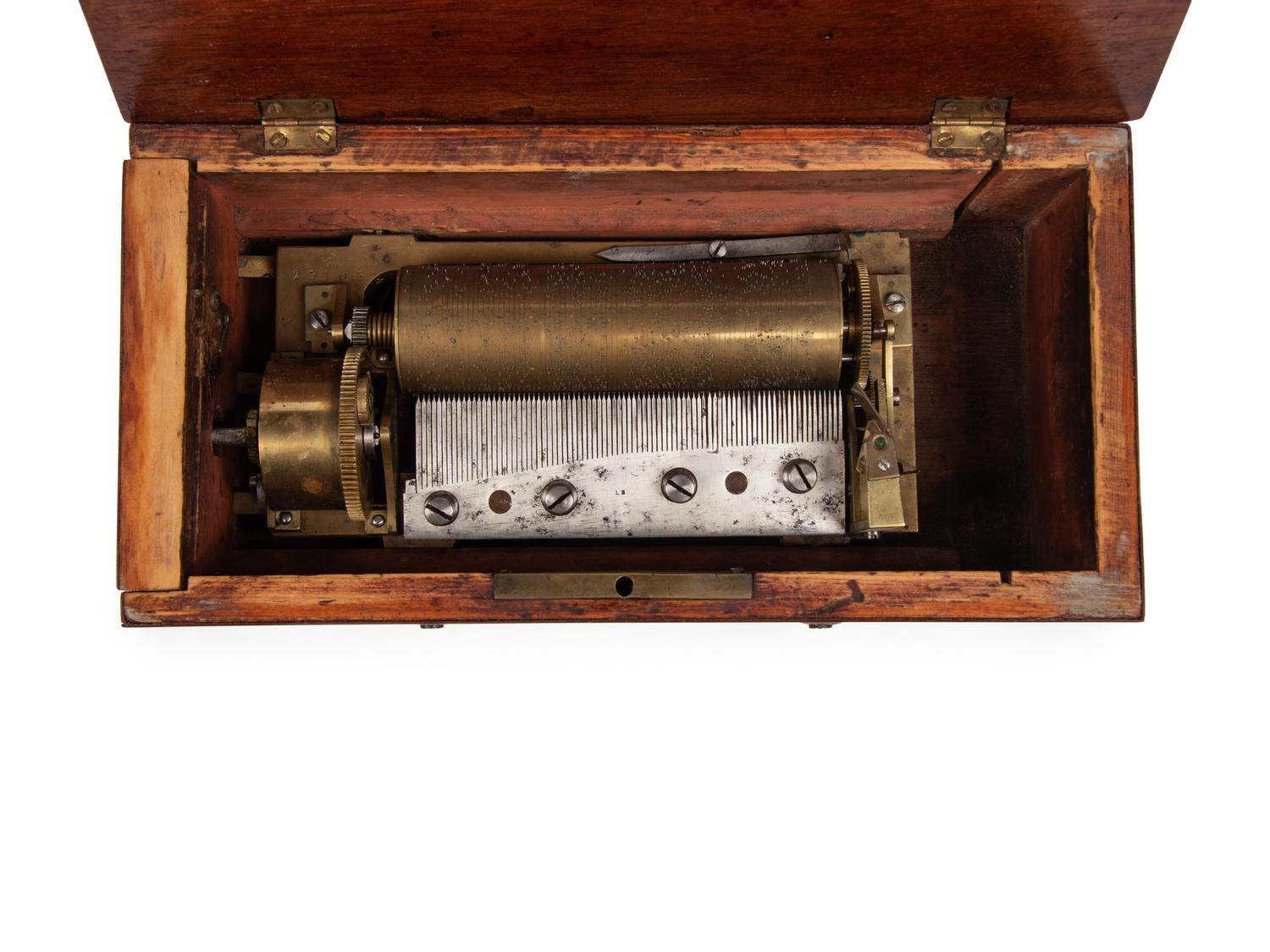 A Key-Wind Four Air Musical Box