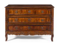 An Italian Fruitwood Commode