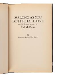 HUNTER, Evan (“Ed McBain”) (1926-2005). A group of 23 works by Hunter from the 87th Precinct Novels series, MOST FIRST EDITIONS, MANY SIGNED, comprising: