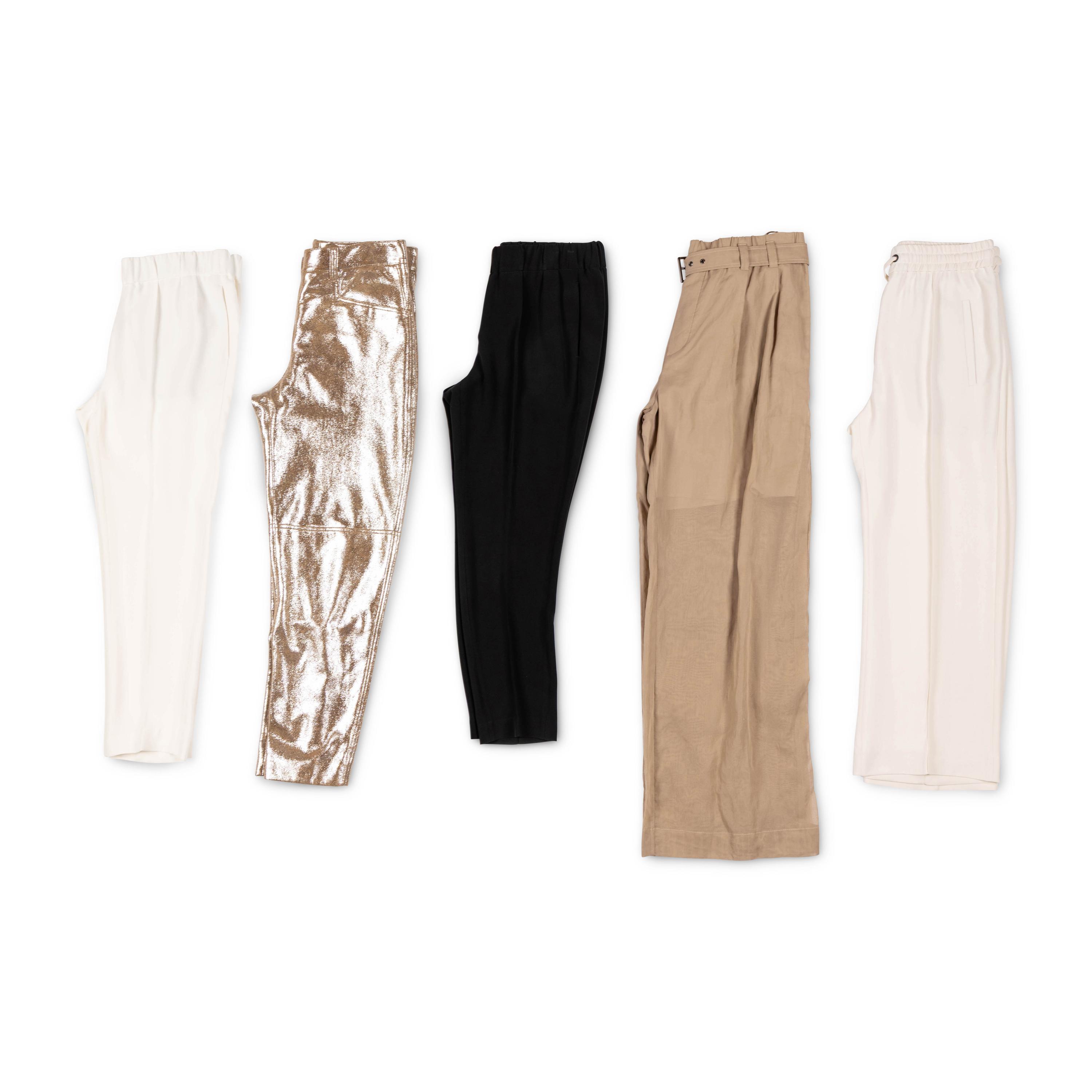Brunello Cucinelli, Five Pairs of Pants