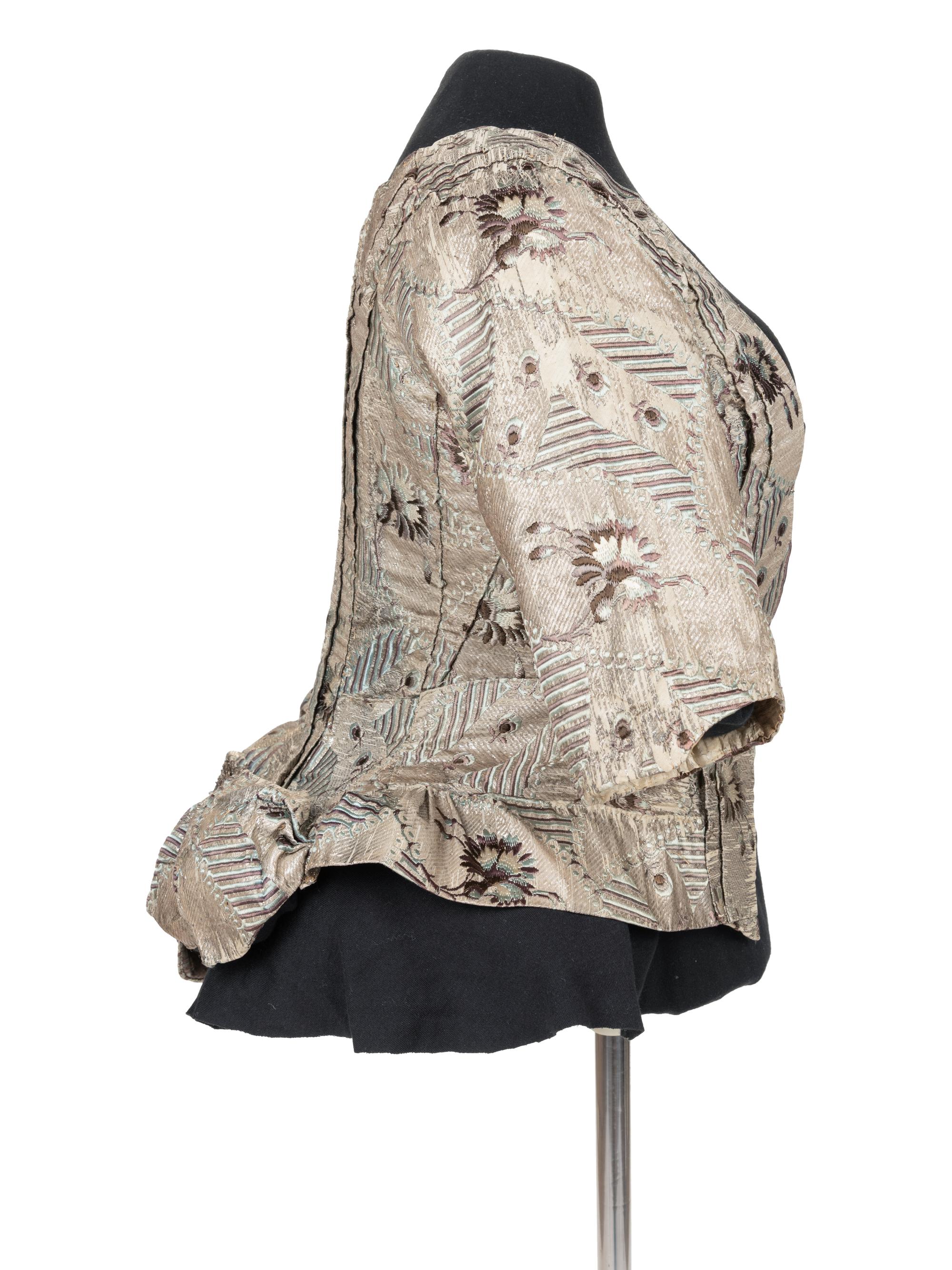 18th Century Silver Thread Bodice