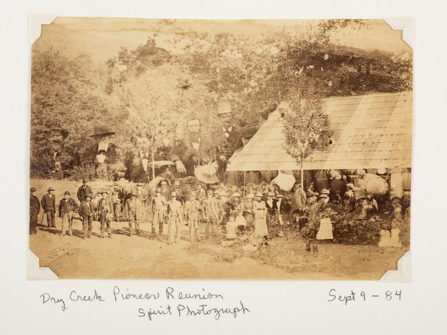 [EARLY PHOTOGRAPHY - WESTERN AMERICANA]. Album compiled by the Plummer family of San Francisco, featuring photographs of the Turk Island Salt Works, occupational scenes, and family events. Ca 1880s-1890s.
