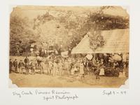 [EARLY PHOTOGRAPHY - WESTERN AMERICANA]. Album compiled by the Plummer family of San Francisco, featuring photographs of the Turk Island Salt Works, occupational scenes, and family events. Ca 1880s-1890s.