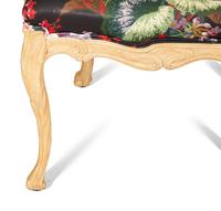 A Set of Ten Louis XV Style Dining Chairs