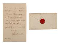 [POLITICS]. 3 letters signed by R.B. TANEY, Henry CLAY, and Daniel WEBSTER.