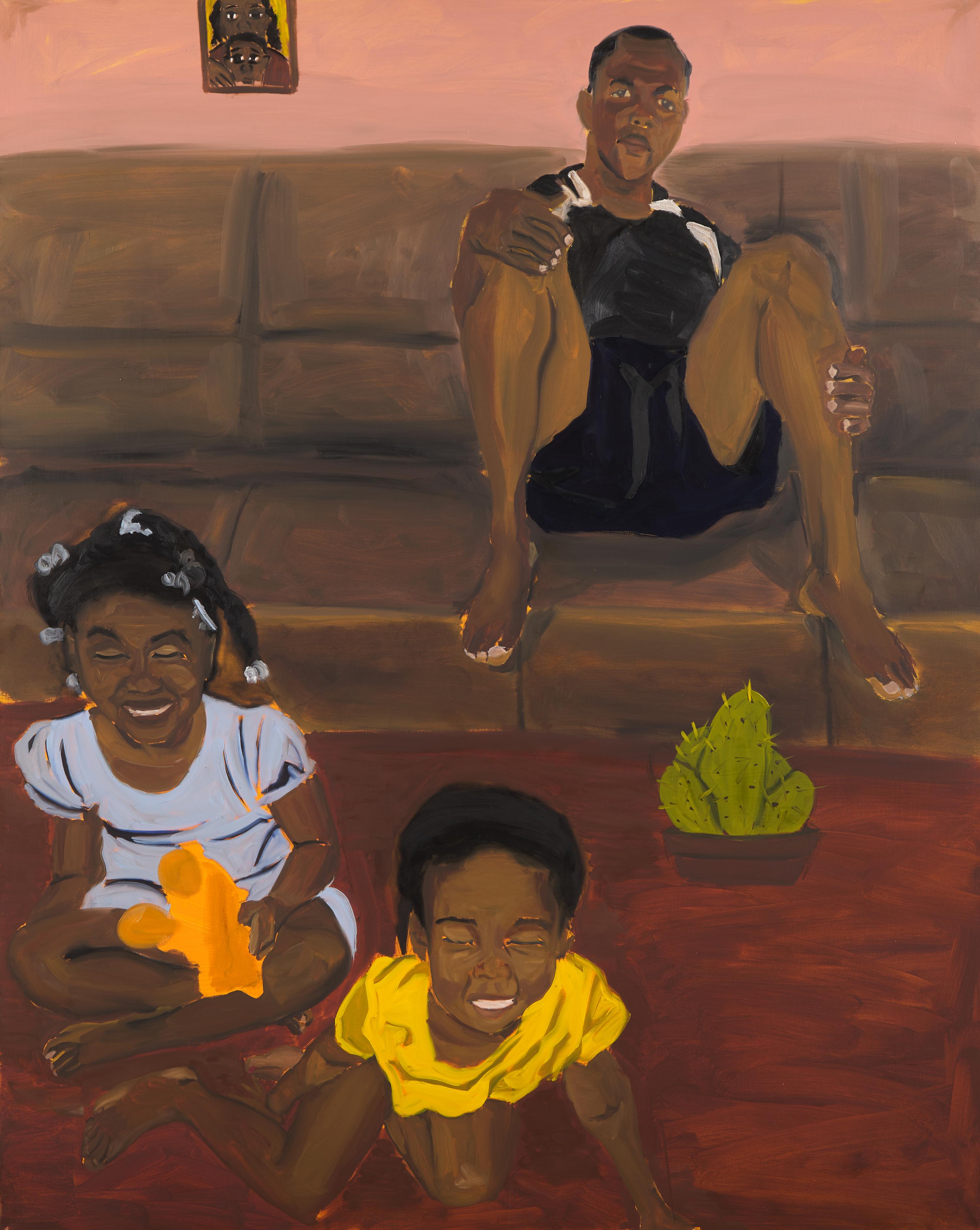 Jerrell Gibbs (American, b. 1988) — Studying God's Word, 2018