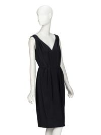 Galanos, Black Bespoke Cocktail Dress