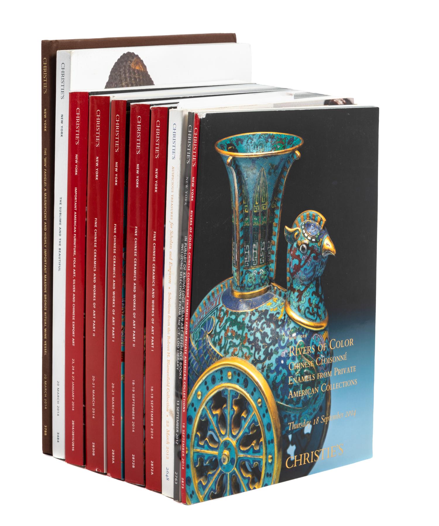 10 Christie's Auction Catalogues