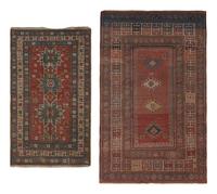 Two Caucasian Wool Rugs