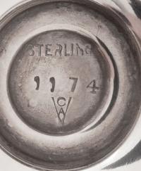 Twelve American Silver Goblets