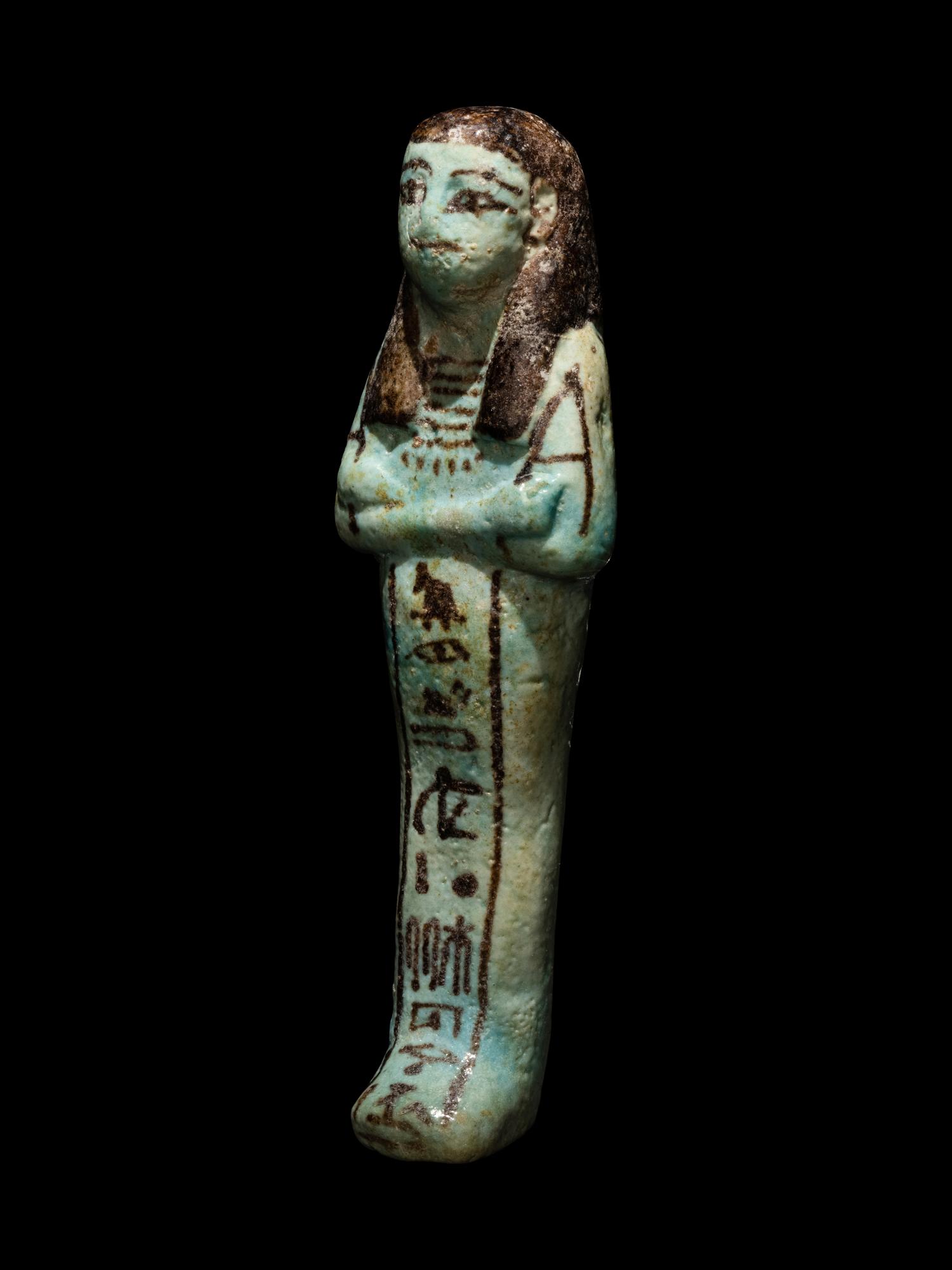 An Egyptian Faience Ushabti for Ramesesheru