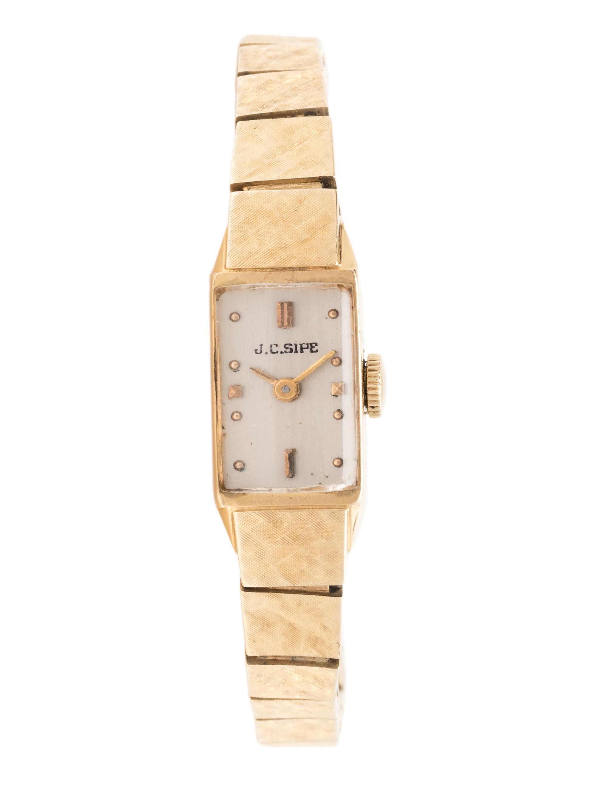 14K YELLOW GOLD WRISTWATCH