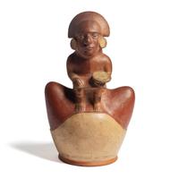 A Moche Shaman Vessel
