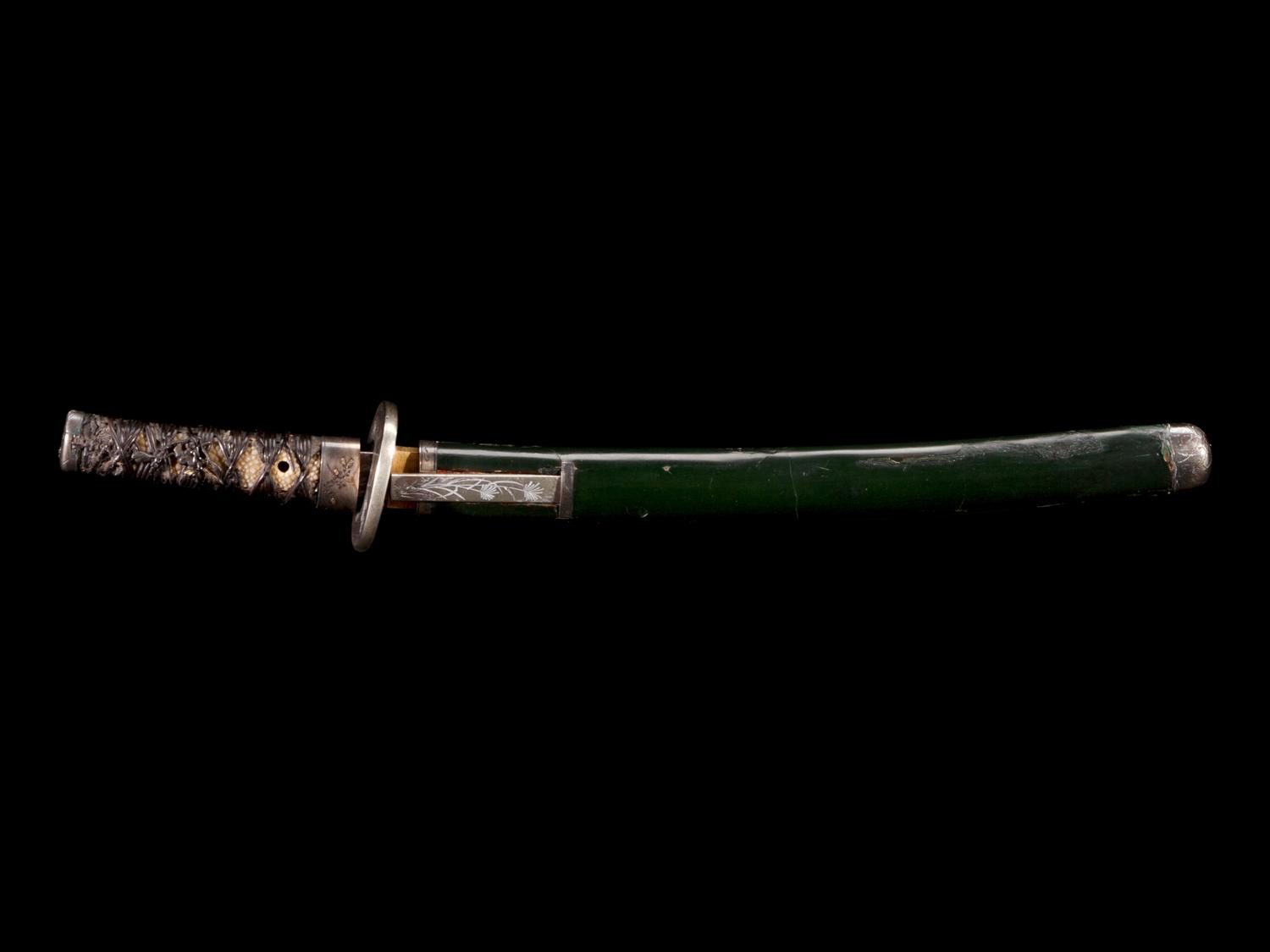 A Fine Miniature Tanto