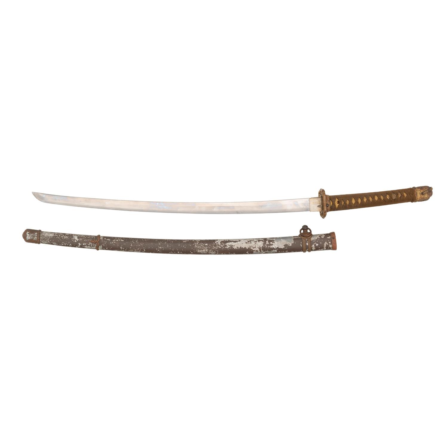 Signed WWII-era Japanese Shin Gunto