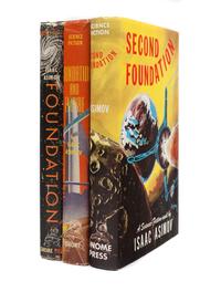 ASIMOV, Isaac (1920-1992). [The Foundation Trilogy]: Foundation . — Foundation and Empire . — Second Foundation . New York: Gnome Press, 1951-53.