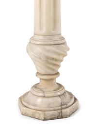 A Continental Marble Pedestal
