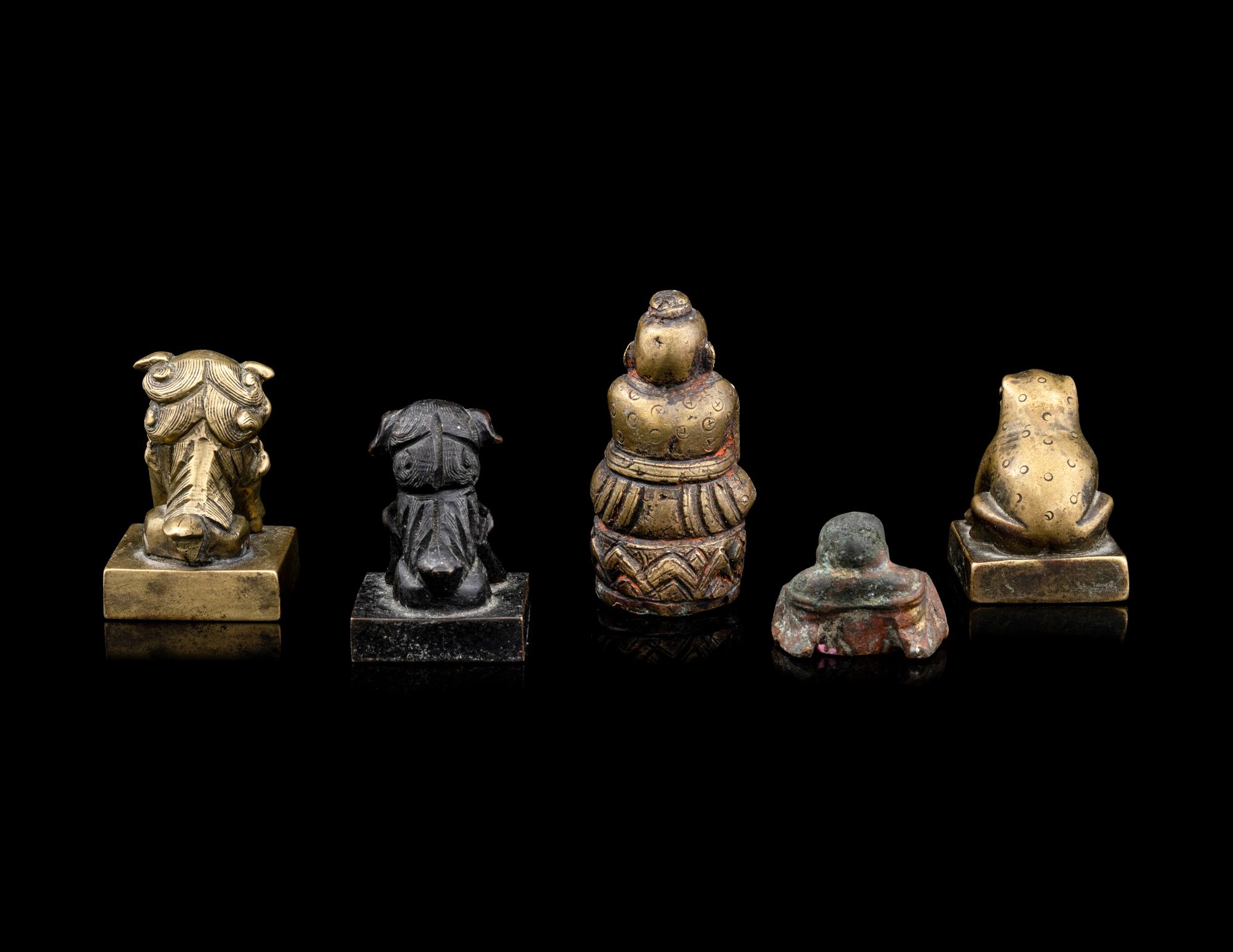 Five Chinese Bronze Seals