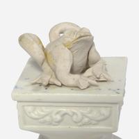 David Gilhooly (American, 1943-2013) Frog on a Pedestal, USA, 1979