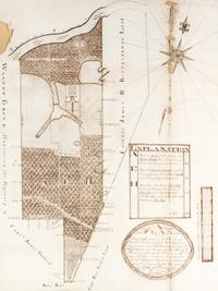 (REVOLUTIONARY WAR) MARION, GENERAL FRANCIS. Folio MS page showing 3 land grants, 1758, SC, land purchased from estate of the Swamp Fox