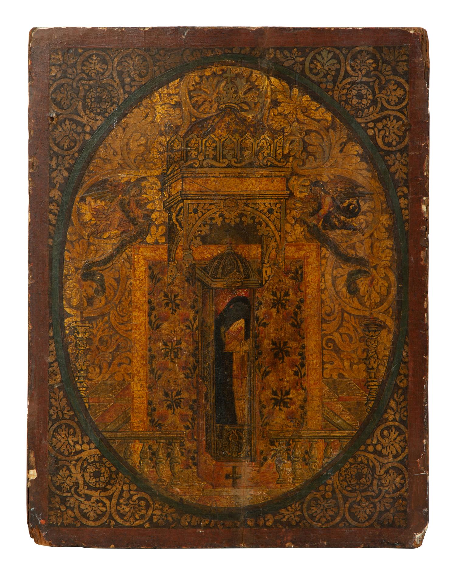 A Greek Icon of Patron Saint — 18TH CENTURY