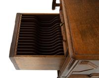 A Charles II Style Oak Desk