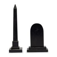 Two Grand Tour Specimen Marble Desk Articles