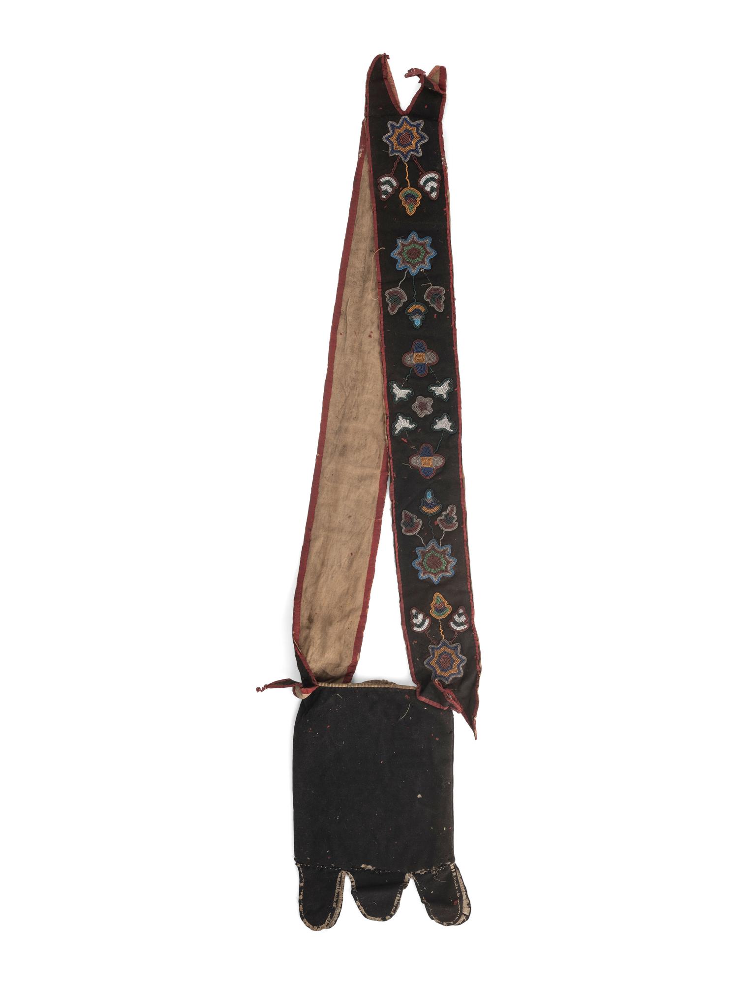 Metis Beaded Bandolier Bag