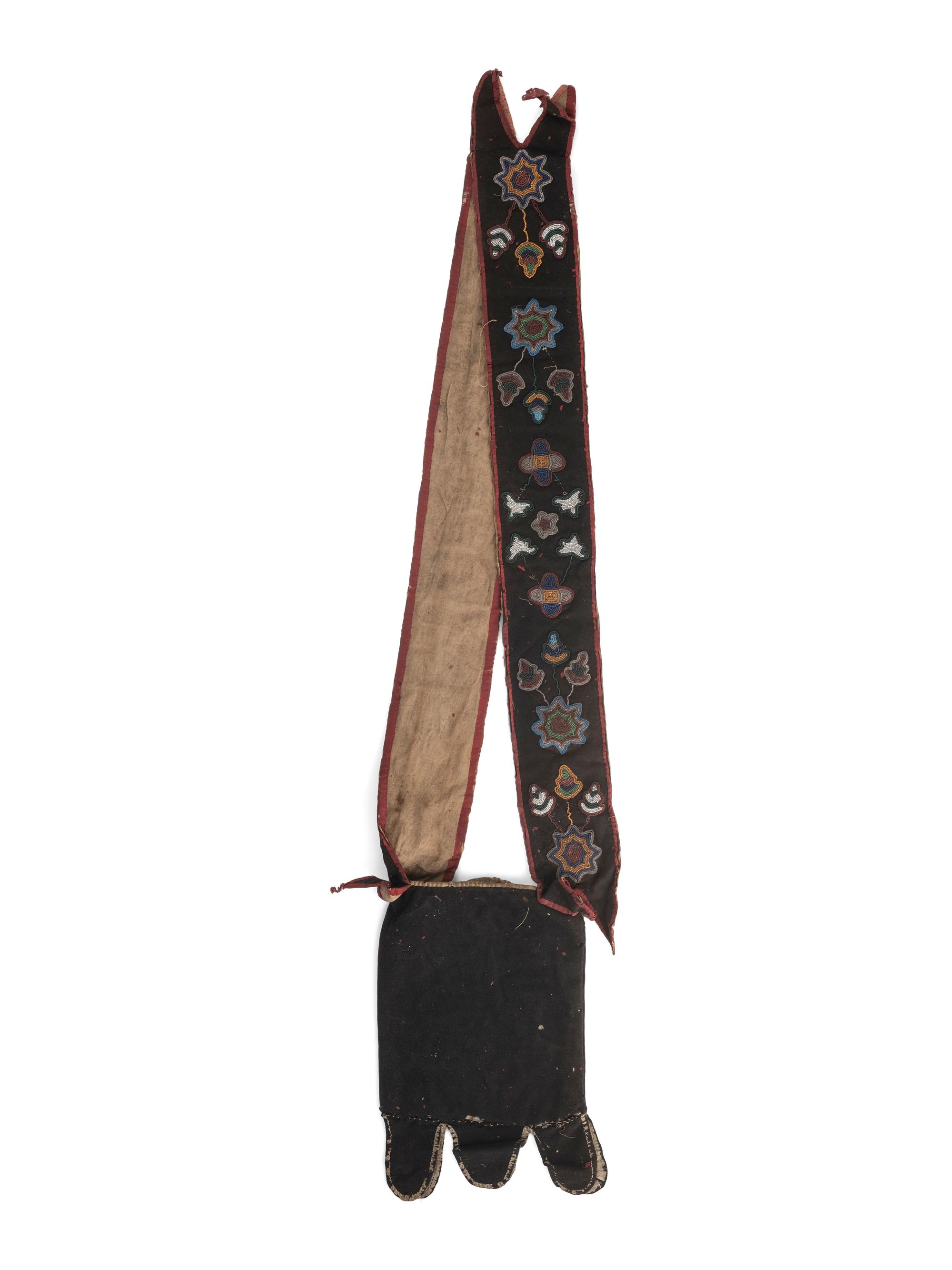 Metis Beaded Bandolier Bag