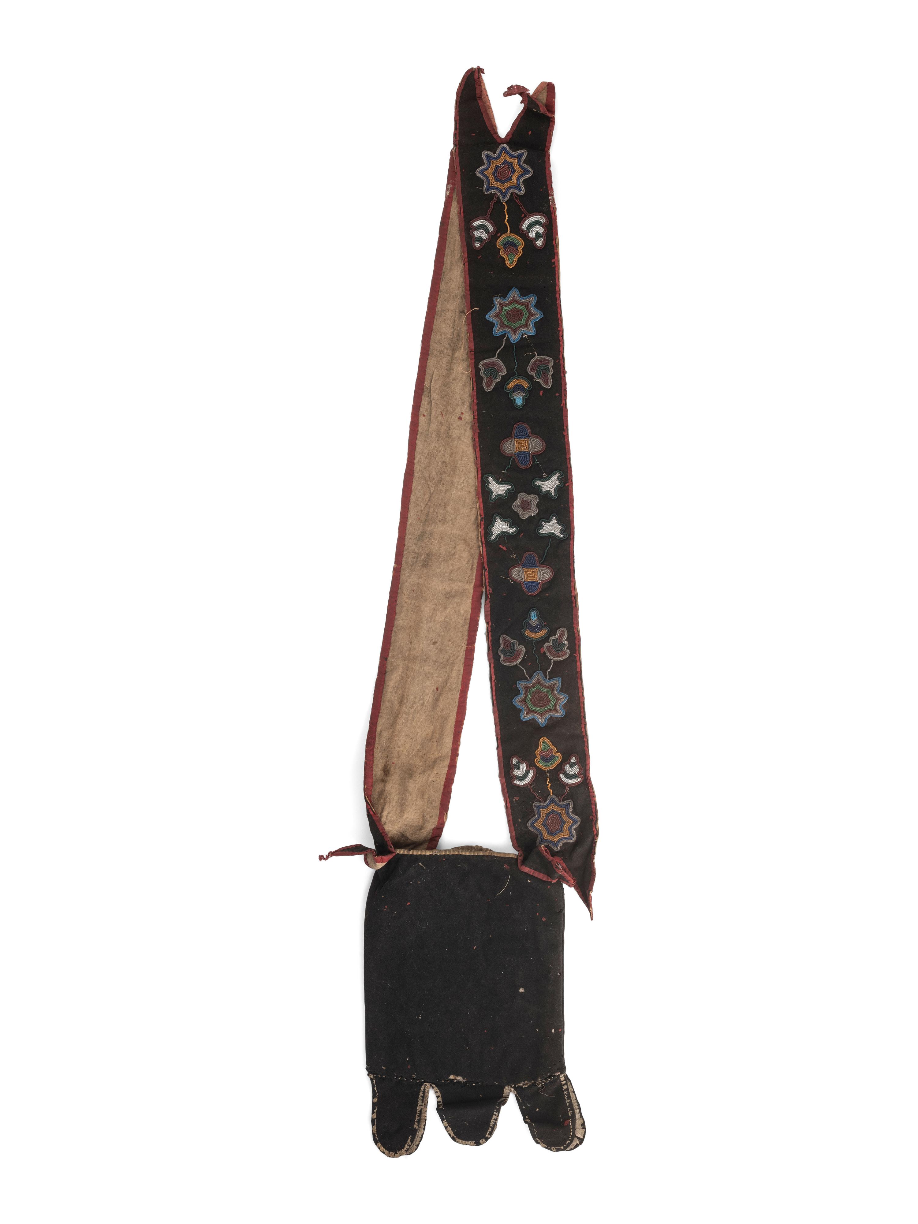 Metis Beaded Bandolier Bag