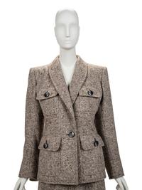 Yves Saint Laurent Haute Couture Skirt Suit, c.1983