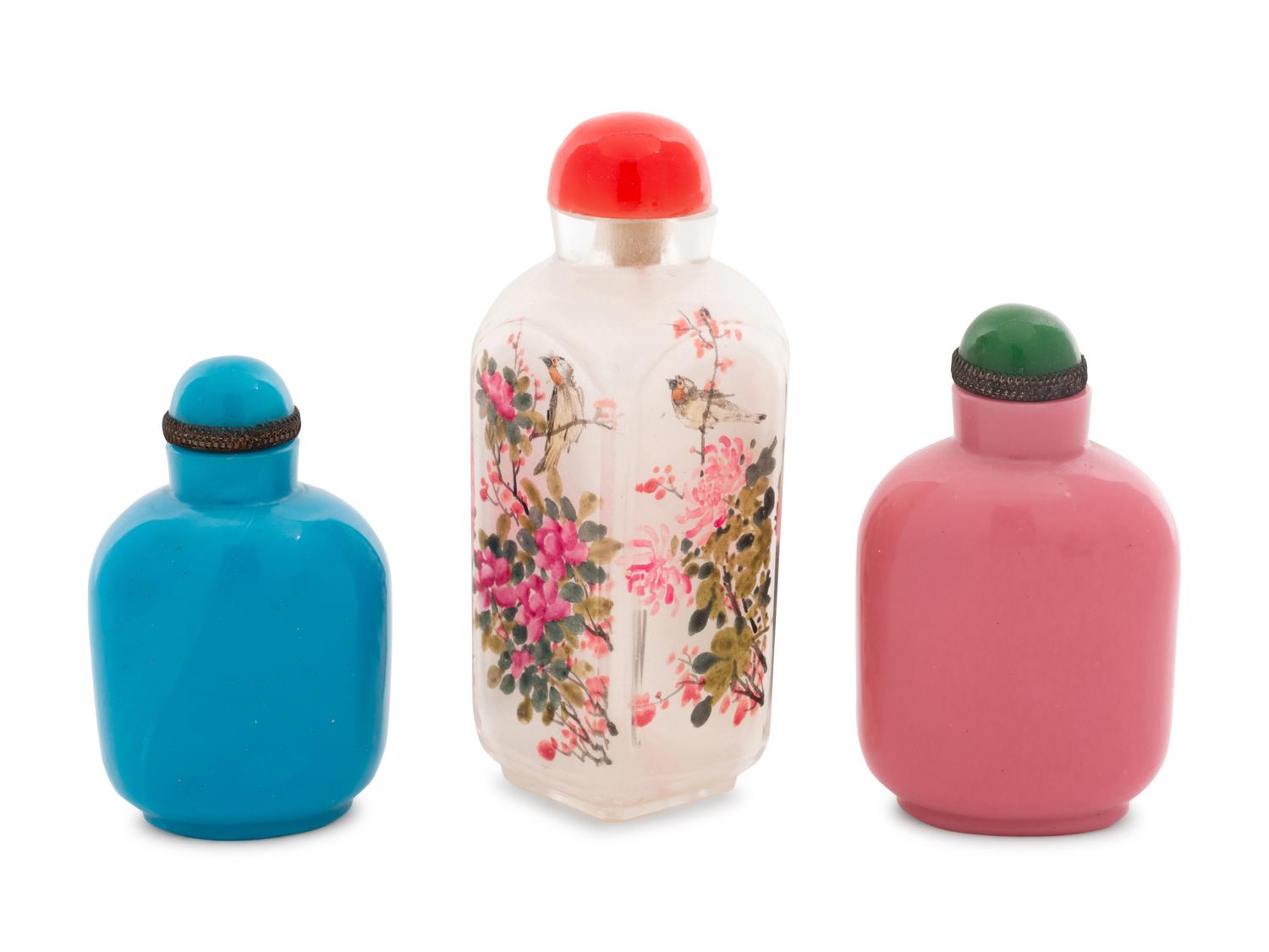 A Group of Chinese Snuff Bottles