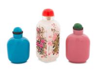A Group of Chinese Snuff Bottles