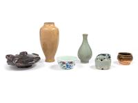 Six Chinese Ceramic Vessels