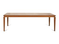 A Contemporary Walnut Dining Table Retailed by Holly Hunt