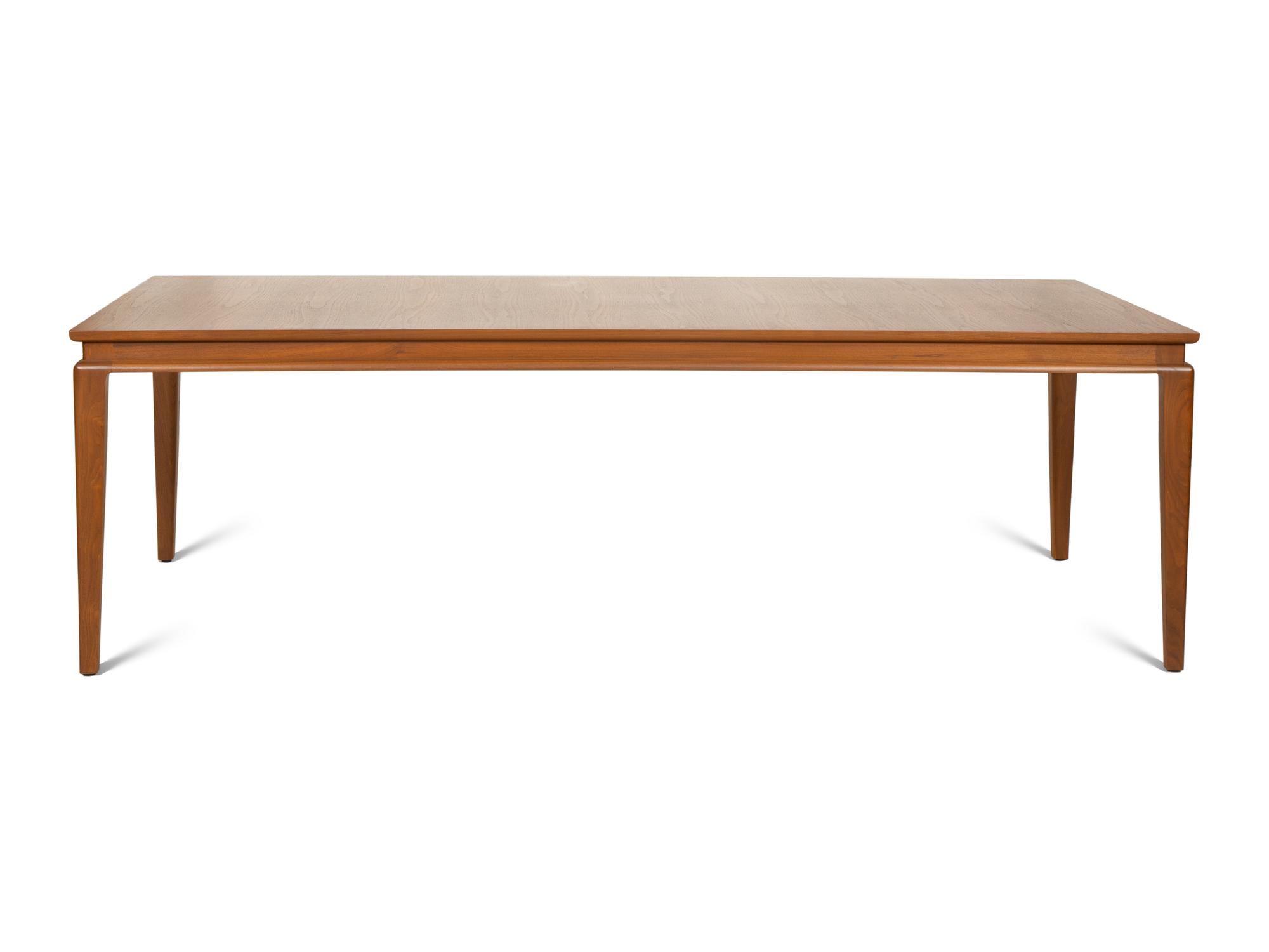 A Contemporary Walnut Dining Table Retailed by Holly Hunt