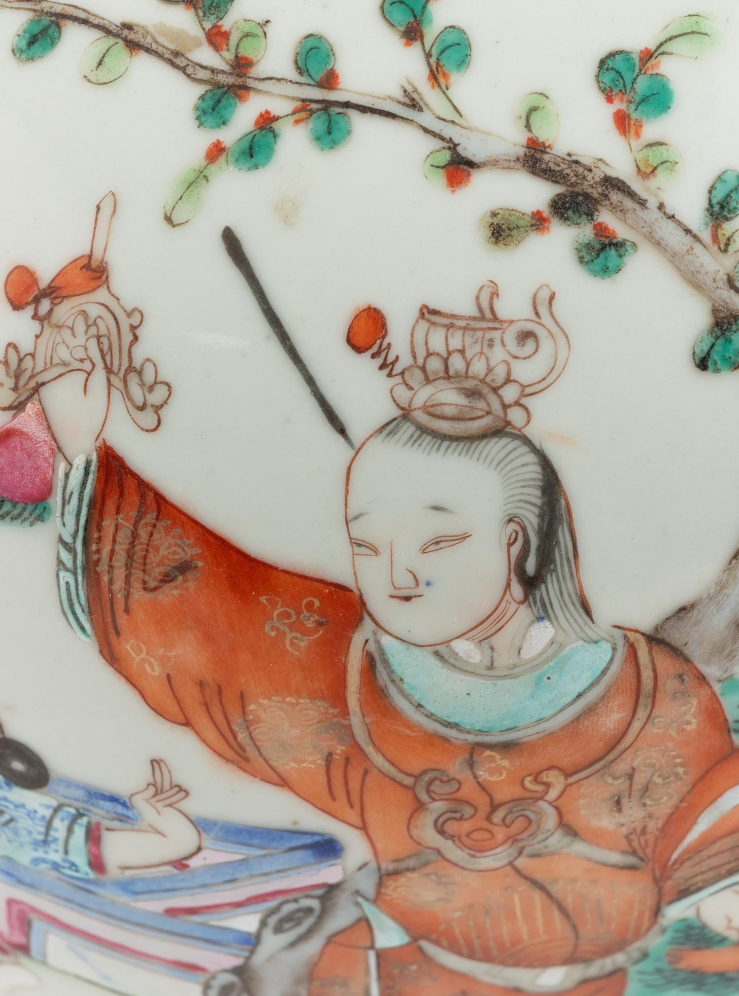 Two Chinese Porcelain Ginger Jars