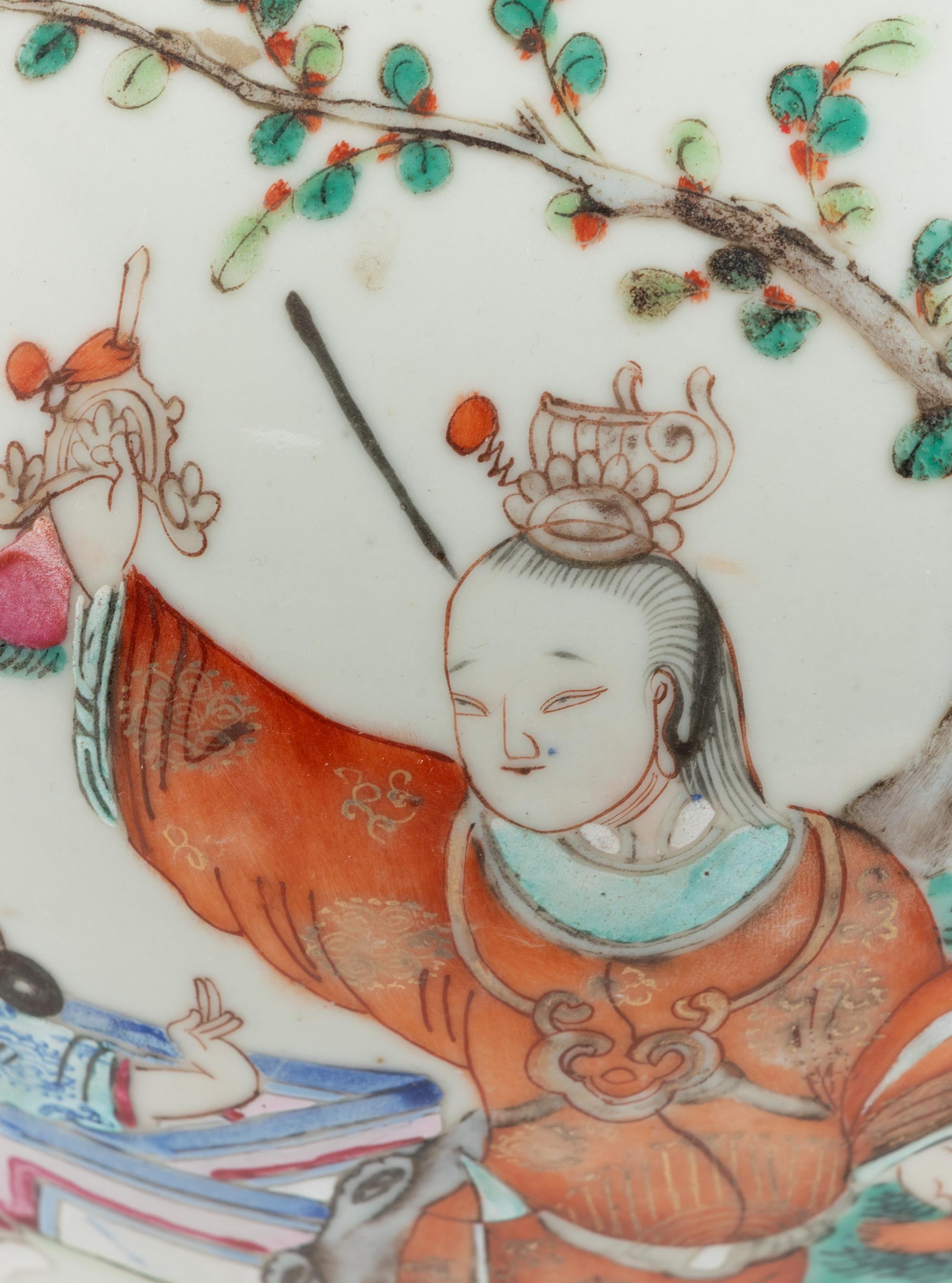 Two Chinese Porcelain Ginger Jars