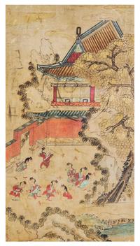 Anonymous, (Korean, second half of 19th Century), Baekjado (One Hundred Children)