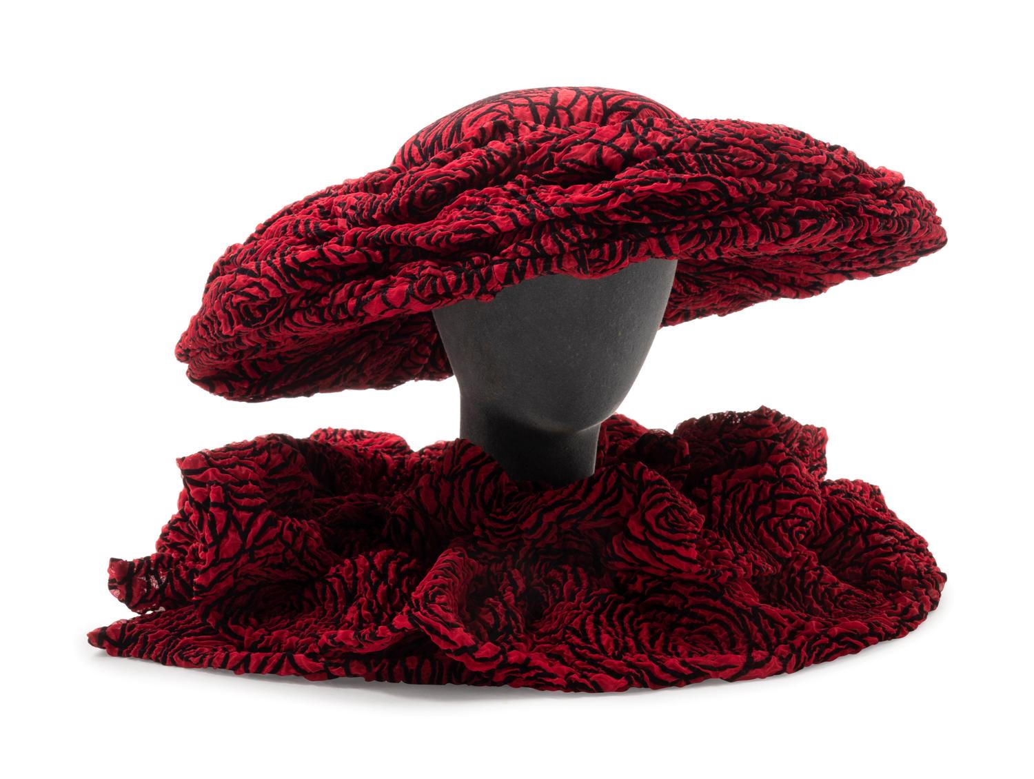 Two Kokin and One Frank Olive Red Hats, 1980-90s