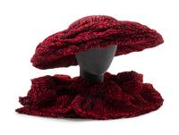 Two Kokin and One Frank Olive Red Hats, 1980-90s