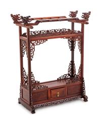 A Huanghuali Wood Brush Stand, Bijia
