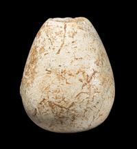An Egyptian Limestone Mace Head