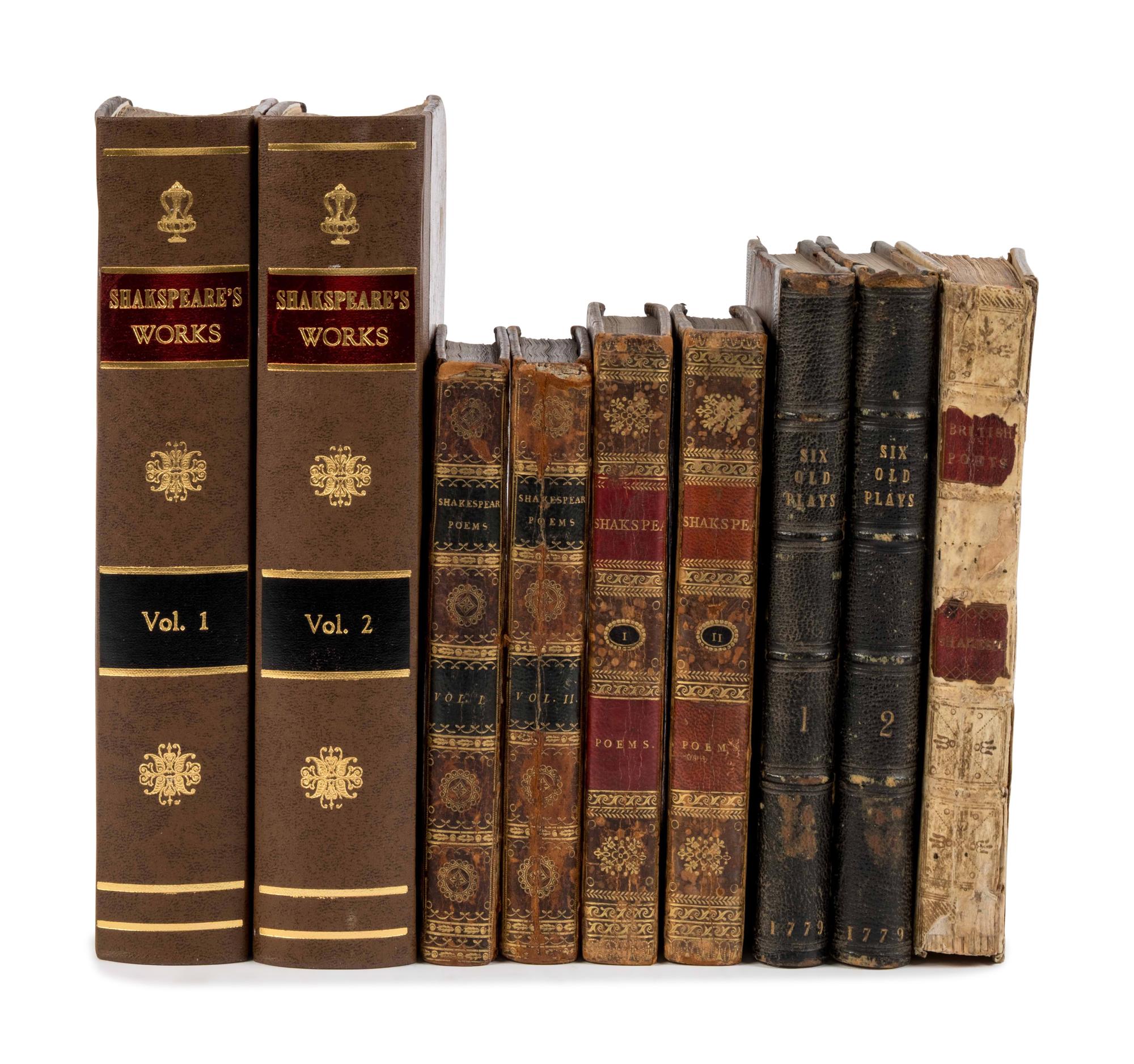 [Literature] Shakespeare, William. Group of 5 Titles