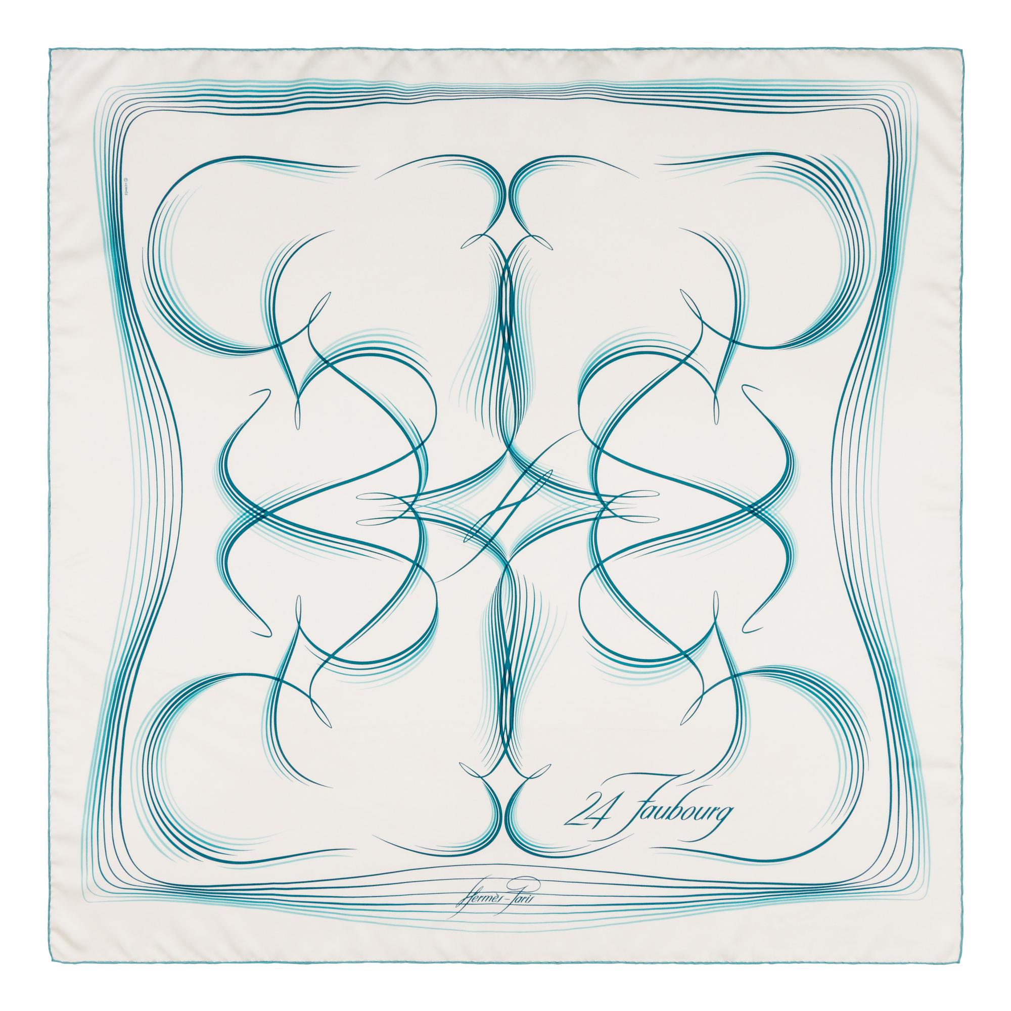 Hermès, Three Silk Scarves 90 & One Silk Scarf 65